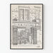 Vintage-Poster für Schaufenster der Buchhandlung H.M. Fletcher in London