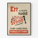 Vintage-Poster der norwegischen Lotterie Pengelotteriet