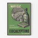 Vintage-Poster Eucalyptine Le Brun Retro-Wanddekoration