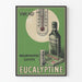 Vintage-Werbeplakat für Eucalyptine Sirup Le Brun
