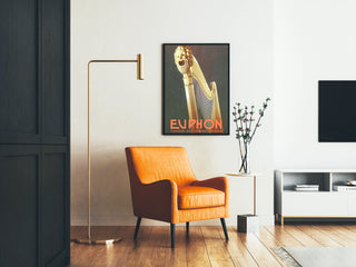 Vintage-Poster Euphon Tonique der Stimmbänder
