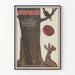 Vintage-Poster Euphon Tonique, Stimmbänder, Wanddekoration