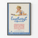 Vintage-Poster Euphoryl für Kinder – Retro-Wanddekoration Gesundheit für Kinder