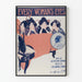 Vintage-Poster Every Woman's Eyes - Feminin-Illustration im Art Déco-Stil