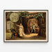 Vintage-Dekorationsposter Excelsior 1883 — gerahmtes Bild an der Wand