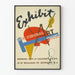 Ausstellungsposter Kunst Föderal WPA Galerie des New Jersey