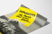 Vintage-Warposter Explosives Die Kraft, die Kriege gewinnt
