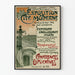 Vintage-Poster Ausstellung der Modernen Stadt 1913 – Historische Wanddekoration