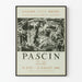 Ausstellungsposter Pascin Radierungen in der Galerie Lucy Krohg 1960