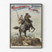 Vintage-Poster Ausstellung Sport, Angeln und Pferde 1892