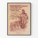 Vintage-Poster Internationale Ausstellung 1893 Wanddekoration