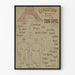 Plakat der Retrospektivausstellung La Bodinière am Eiffelturm 1895