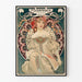 Dekoratives Poster Jugendstil F. Champenois 1898 von Mucha