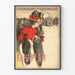 Vintage-Poster Fahrplan Straßburger Straßenbahnen zur Wanddekoration
