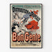Vintage-Poster Flaggenverteilung Feier zum 14. Juli Guter Geist