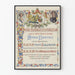 Gedenkposter zur Geburt der Prinzessin Beatrix 1938