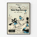 Vintage-Poster Felix der Katze - Retro-Wanddekoration
