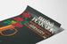 Vintage-Poster Vase und Rosen für Wanddekoration