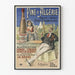 Vintage-Poster Fine d'Algérie - Retro-Wanddekoration Vintage