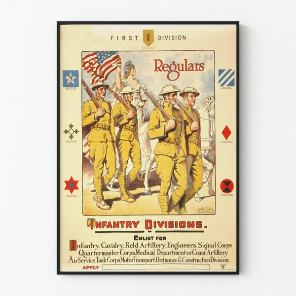 first-division-regulars-infantry-divisions-enlist-for-infantry-cavalry-field-artillery