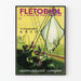 Vintage-Poster Flétobiol Lebertran - Retro-Wanddekoration