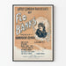 Vintage-Poster Flo Banks - Retro-Wanddekoration London-Erfolge
