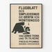 Deutscher Vintage-Poster Flugblatt des Simplicissimus