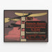 Vintage-Poster Flugwoche in Hannover - Flugzeuge und Flugleitung — gerahmtes Bild an der Wand