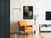 Vintage-Poster Theatermasken Fluobyl