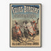 Vintage-Poster Folies Bergère Indisches Unterhaltung