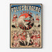 Vintage-Poster Folies Bergère La Pile du Calife