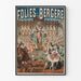 Vintage-Poster Folies Bergère Le Château de Mac-Arrott