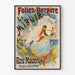 Poster Folies Bergère Le Miroir – Vintage Wanddekoration Theater