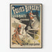 Vintage-Poster Folies-Bergère Léonati Vélocipédist und Dalvini Jongleur