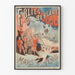 Poster Folies Bergère Mars und Venus - Vintage-Wanddekoration