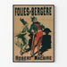 Vintage-Poster Folies Bergère Robert Macaire Wanddekoration