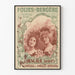 Dekoratives Poster der Folies Bergère mit Hengler-Schwestern, amerikanische Sängerinnen und Tänzerinnen