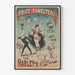 Vintage-Poster der Harley's bei den Folies Rambuteau