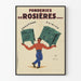 Vintage-Poster Fonderies de Rosières Heizung und Küche