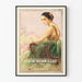 Vintage-Poster Für die Freiheit des Ostens mit Lady Tsen Mei