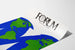 Vintage-Poster Forum Englischunterricht, Weltkarte 1980
