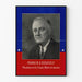 Vintage-Poster Franklin D. Roosevelt Präsident USA Wanddekoration