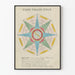 Vintage-Poster Free Trade Star für Wanddekoration
