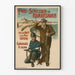 Vintage-Poster des Freistellungsschießens in Romanshorn 1906