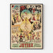 Vintage-Poster Brüder und Schwester Fröhlich - Künstlerische Wanddekoration