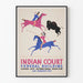 Vintage-Poster Indianischer Hof Ausstellung San Francisco 1939
