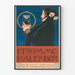 Vintage-Poster Frommes Kalender - Jugendstil-Wanddekoration