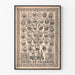 Vintage-Poster Fruit of Freedom - Baum der Vereinigten Staaten und ihrer Symbole