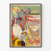 Vintage-Poster Funambules – Wanddekoration für Theater und Pantomime