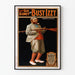 Vintage-Poster Lustig Geo Sidney als Busy Izzy - Retro-Wanddekoration